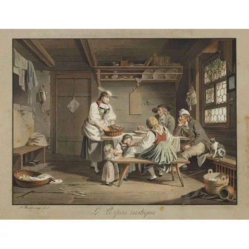 Sigmund Freudenberger — "Le Repas rustique".