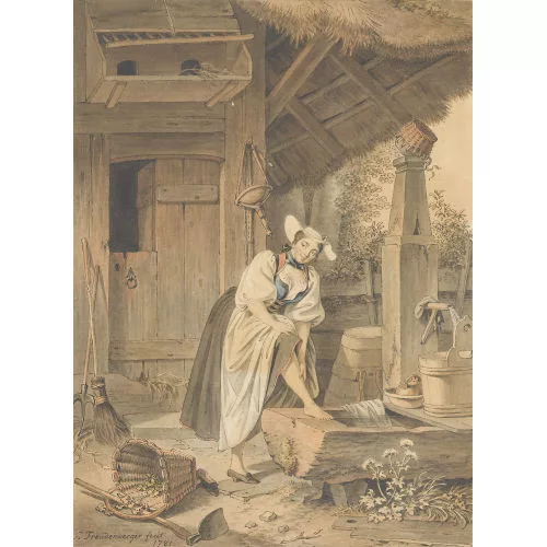 Sigmund Freudenberger — "La Propreté Villageoise".