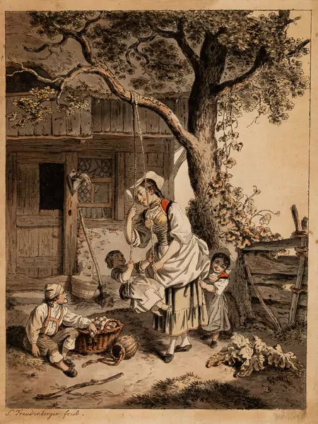La Balanceuse et la Toilette Champêtre