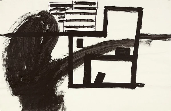 Silvia Bächli — Ohne Titel, 1984
