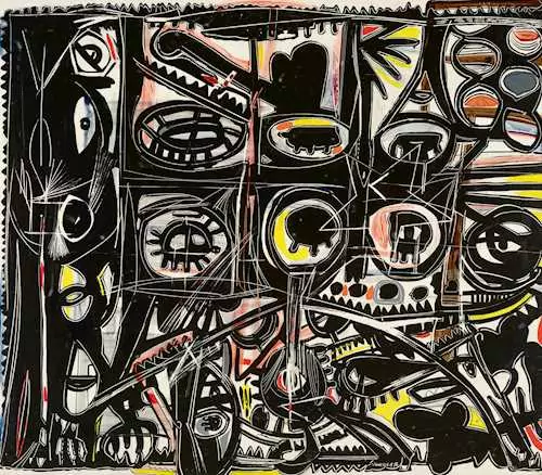 SONJA SEKULA — Fast-Nacht, oder sogar der Freuden-Tanz. 1956. — Koller Auktionen