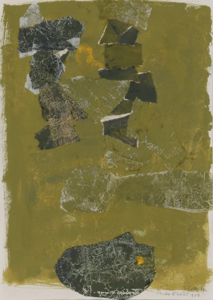 Sonja Sekula — Étude d'août, 1959