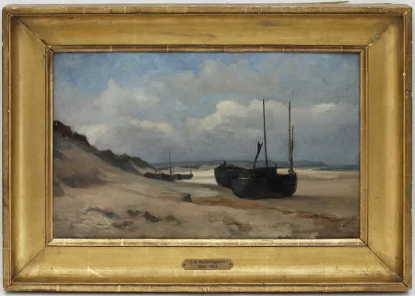 Sophie de Niederhausern — Bateaux sur la plage