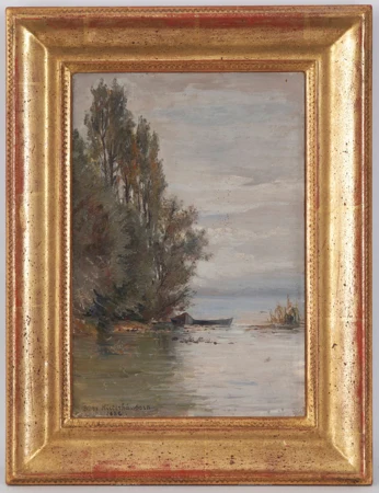 Barques sur le lac