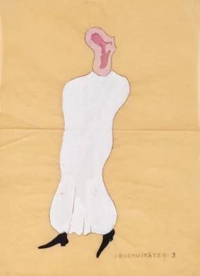 Sophie Taeuber-Arp — Kostümentwurf Abnormitäten, um 1925