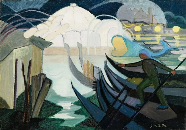 Stéphanie Guerzoni — Fête nocturne à Venise