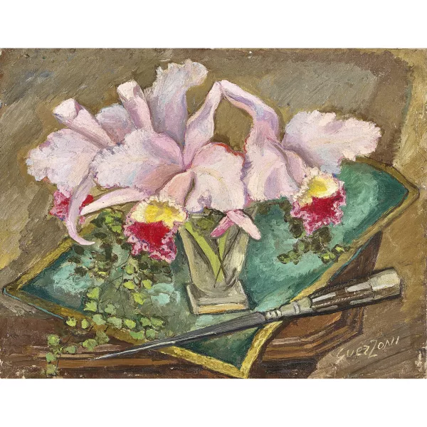 Stéphanie Guerzoni — Le bouquet d'iris.
