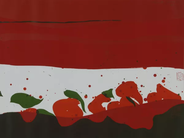 Teruko Yokoi — 3 Blätter: Janvier, 1971; May, 1971; Novembre, 1971