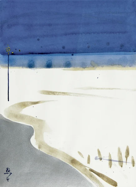 Teruko Yokoi — Winterlandschaft, 1987