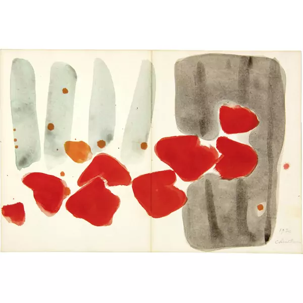 Teruko Yokoi — Christmas leporello — Galerie Kornfeld