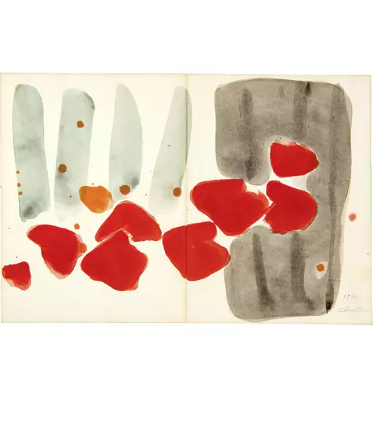 Teruko Yokoi — Christmas leporello — Galerie Kornfeld