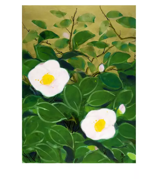 Teruko Yokoi — Wildrosen — Galerie Kornfeld