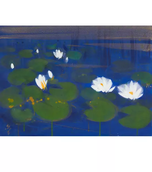 Teruko Yokoi — Waterlilies - Morning — Galerie Kornfeld
