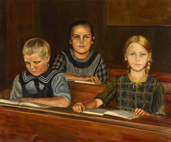 Berner Landschulmädchen