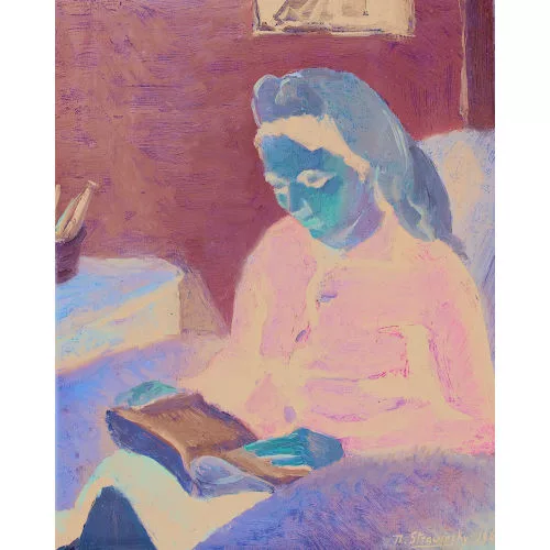 Théodore Strawinsky — "Femme lisant".