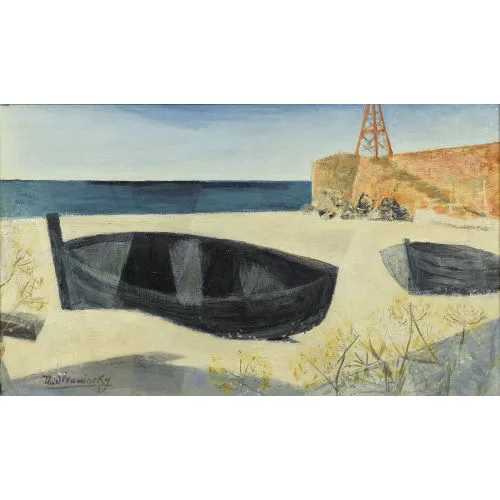 Théodore Strawinsky — "Barques".