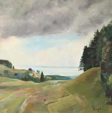 Theo Glinz — Nach dem Regen, Meldegg