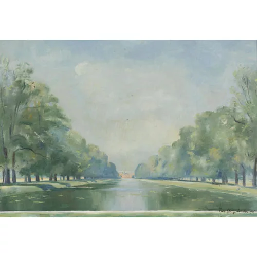 Theo Glinz — "Long Water Hampton Court".