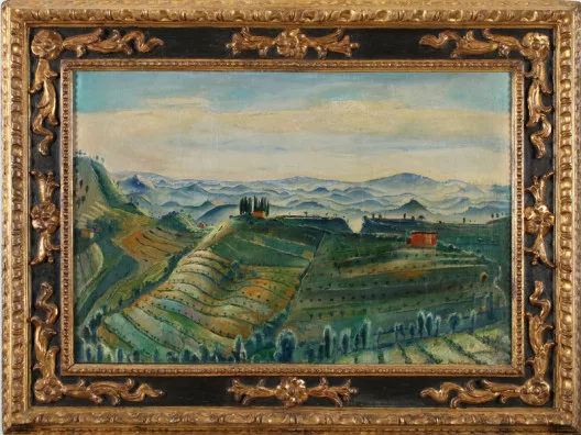 Theo Glinz — Landschaft bei Urbino, 1922