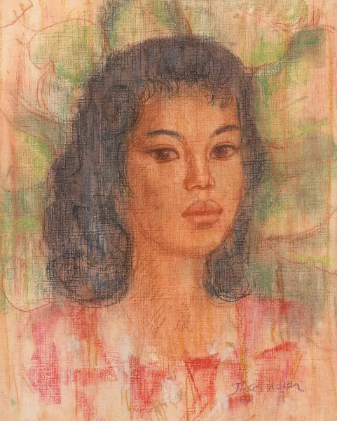 Theomeier genannt Meier aus Bali — Frauenportrait