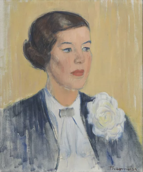 Theomeier genannt Meier aus Bali — Portrait d'une femme en costume