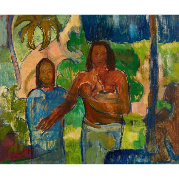Theomeier genannt Meier aus Bali — Familie in tropischer Landschaft.
