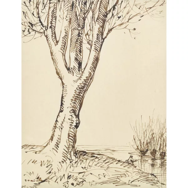 Théophile-Alexandre Steinlen — L'arbre.