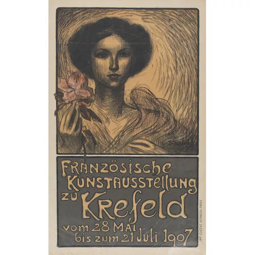 Théophile-Alexandre Steinlen — "Französische Kunstausstellung zu Krefeld 1907".