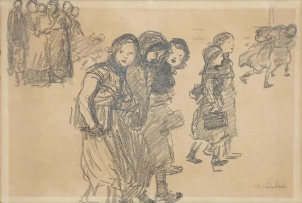 Théophile-Alexandre Steinlen — Les écolières