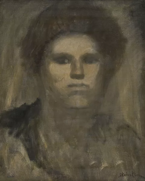 Théophile Alexandre Steinlen — Portrait de femme