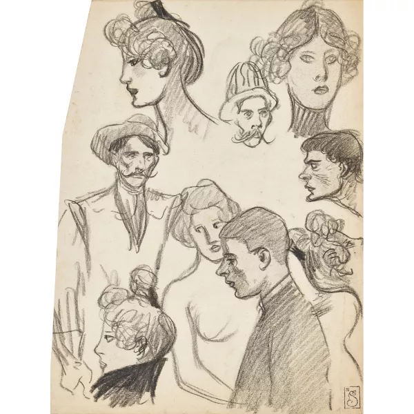 Théophile-Alexandre Steinlen — Physiognomien.
