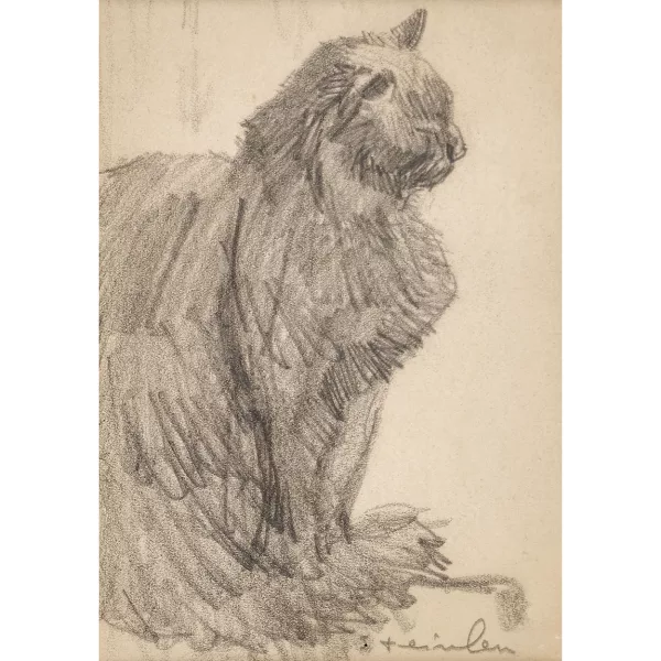 Théophile-Alexandre Steinlen — Le chat.