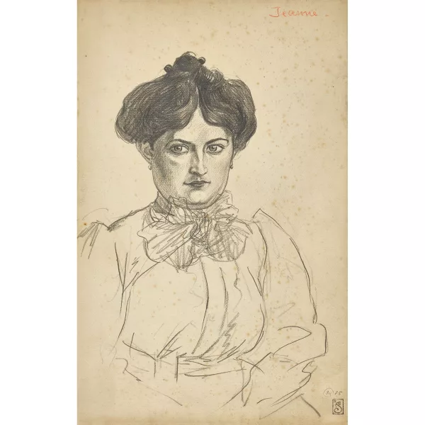 Théophile-Alexandre Steinlen — "Jeanne".