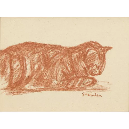 Théophile-Alexandre Steinlen — Le chat.