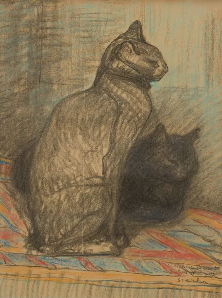 Théophile Alexandre Steinlen — Le chat,
