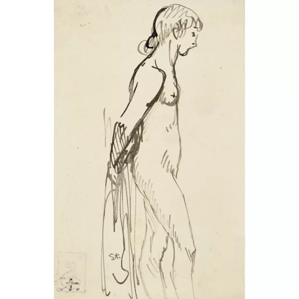 Théophile-Alexandre Steinlen — Weiblicher Akt.