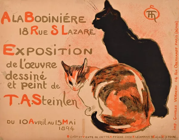 Théophile-Alexandre Steinlen — A la Bodinière, 1894