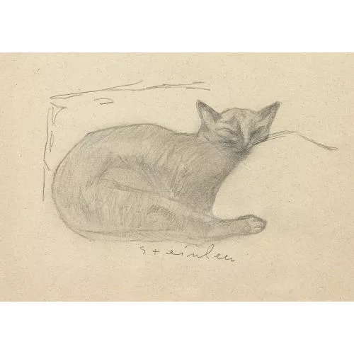 Théophile-Alexandre Steinlen — Chat.