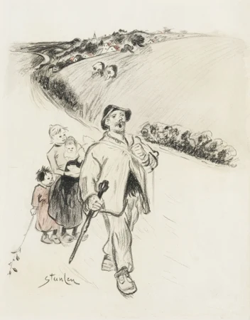 Scène de campagne