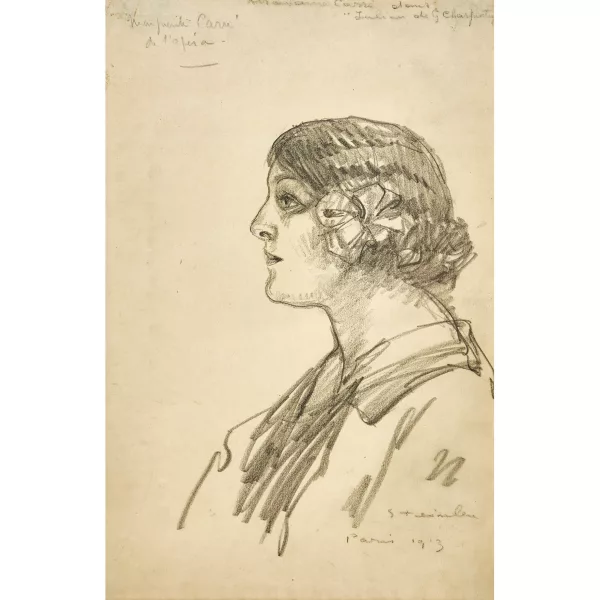 Théophile-Alexandre Steinlen — "Marguerite Carré de l'Opéra".