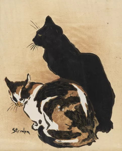 Théophile Alexandre Steinlen — Les chats
