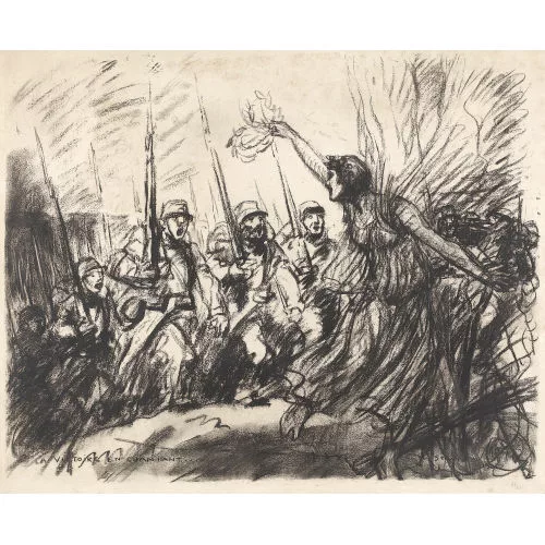 Théophile-Alexandre Steinlen — "La victoire en chantant".