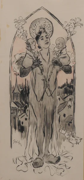 Théophile Alexandre Steinlen — Madonna