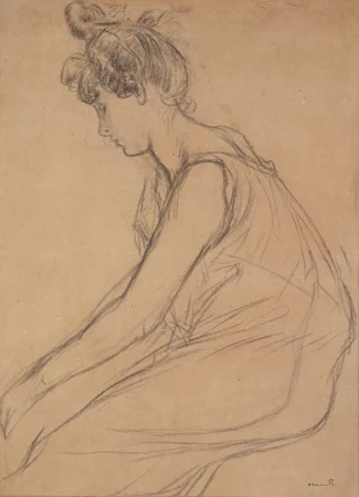 Femme assise