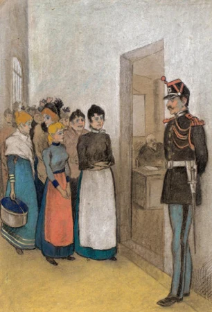 Prison Saint-Lazare: La visite