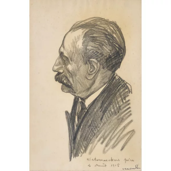 Théophile-Alexandre Steinlen — Henry Kistemaeckers père.