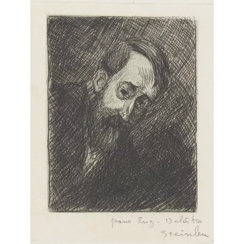 Théophile-Alexandre Steinlen — Selbstbildnis.
