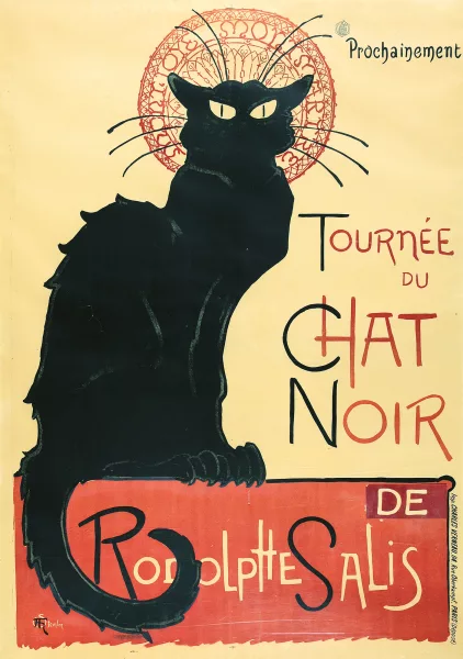 Théophile-Alexandre Steinlen — Tournée du Chat Noir, 1896