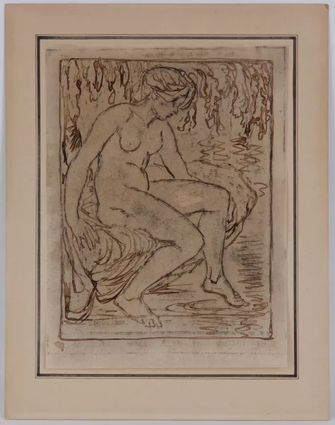 Théophile-Alexandre Steinlen — Baigneuse