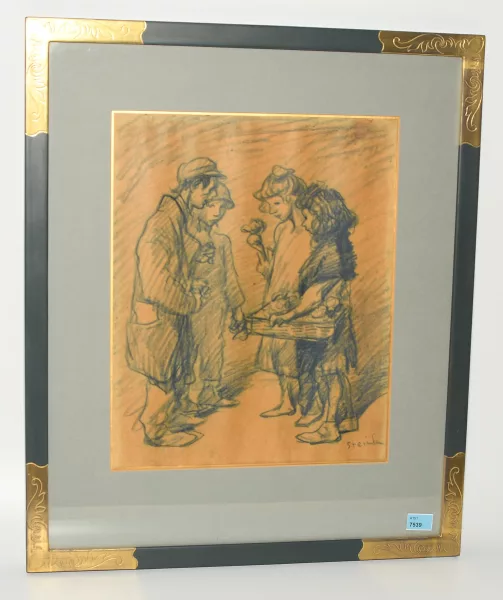 Théophile-Alexandre Steinlen — Kindergruppe